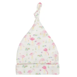 Baby Moo Nature Lover Knotted Infants Ultra Soft 100% Cotton All Season Pack of 3 Caps - White