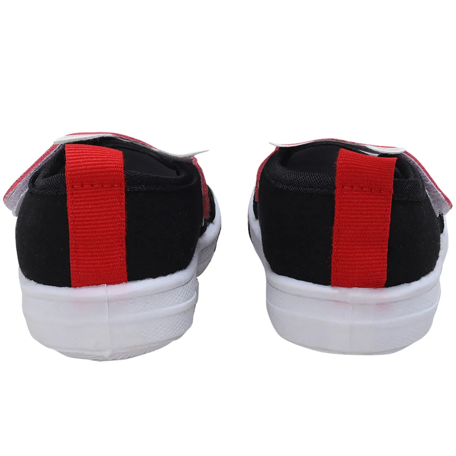 Baby Moo Ninja Rabbit Velcro Strap Anti-Skid Chu Chu Sound Sneakers - Black