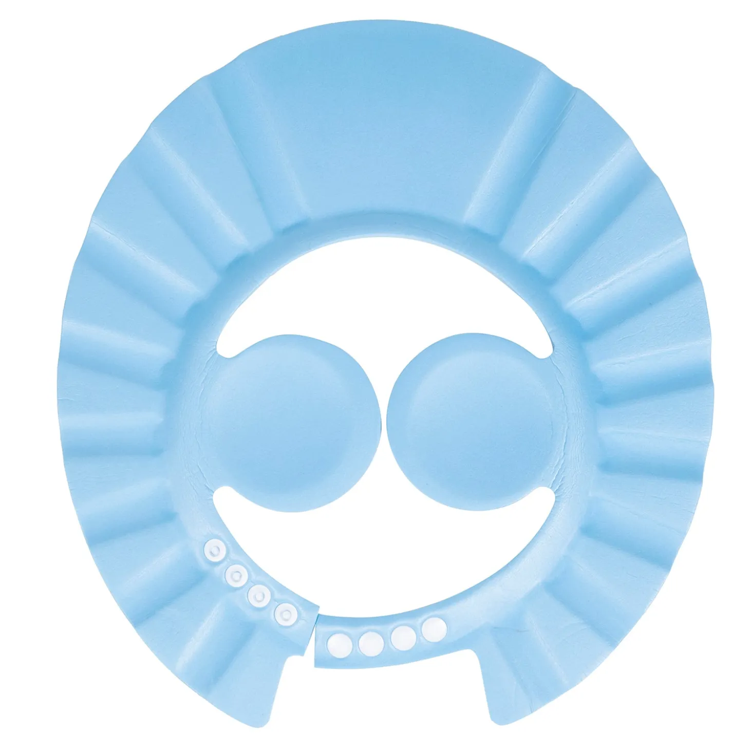Baby Moo No Tears Safe Adjustable Bathing Shower Cap - Blue