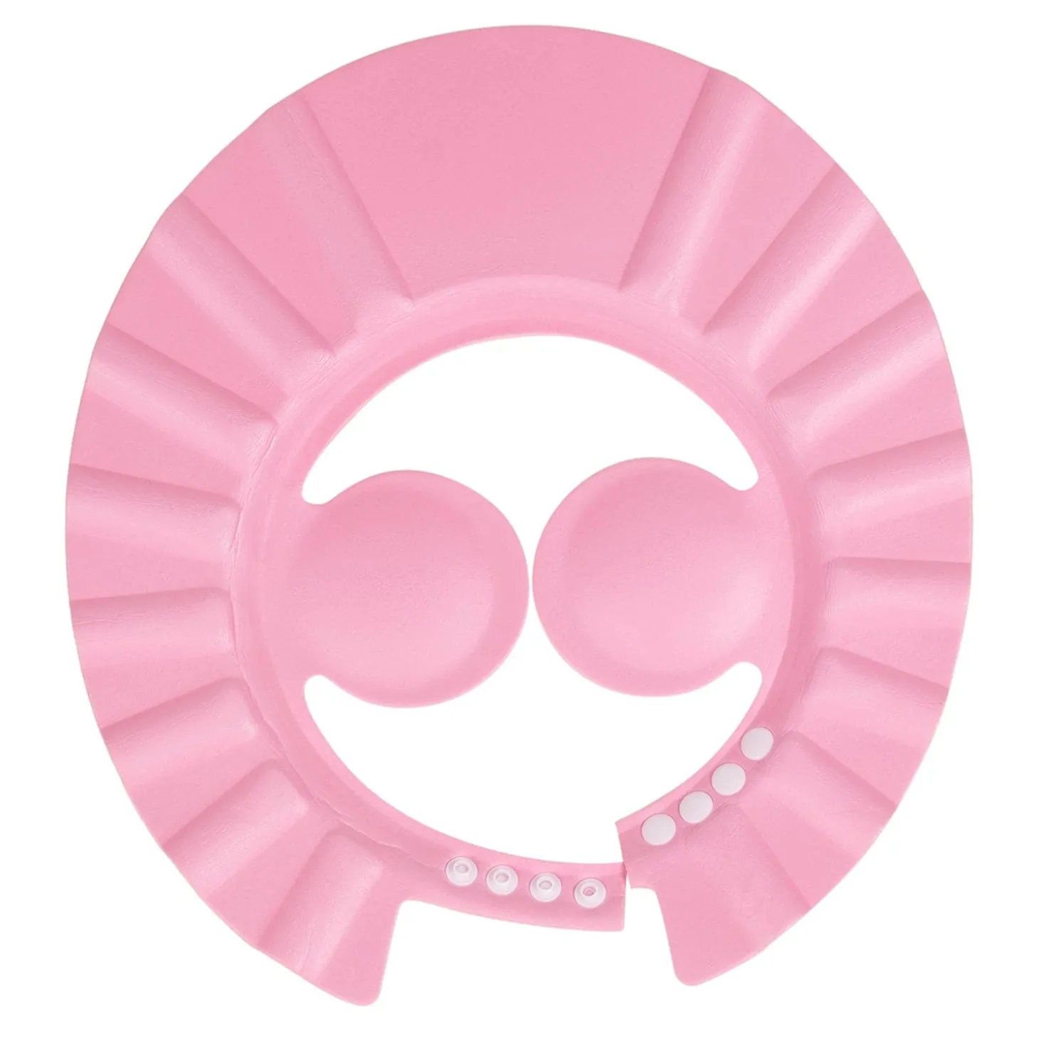 Baby Moo No Tears Safe Adjustable Bathing Shower Cap - Pink