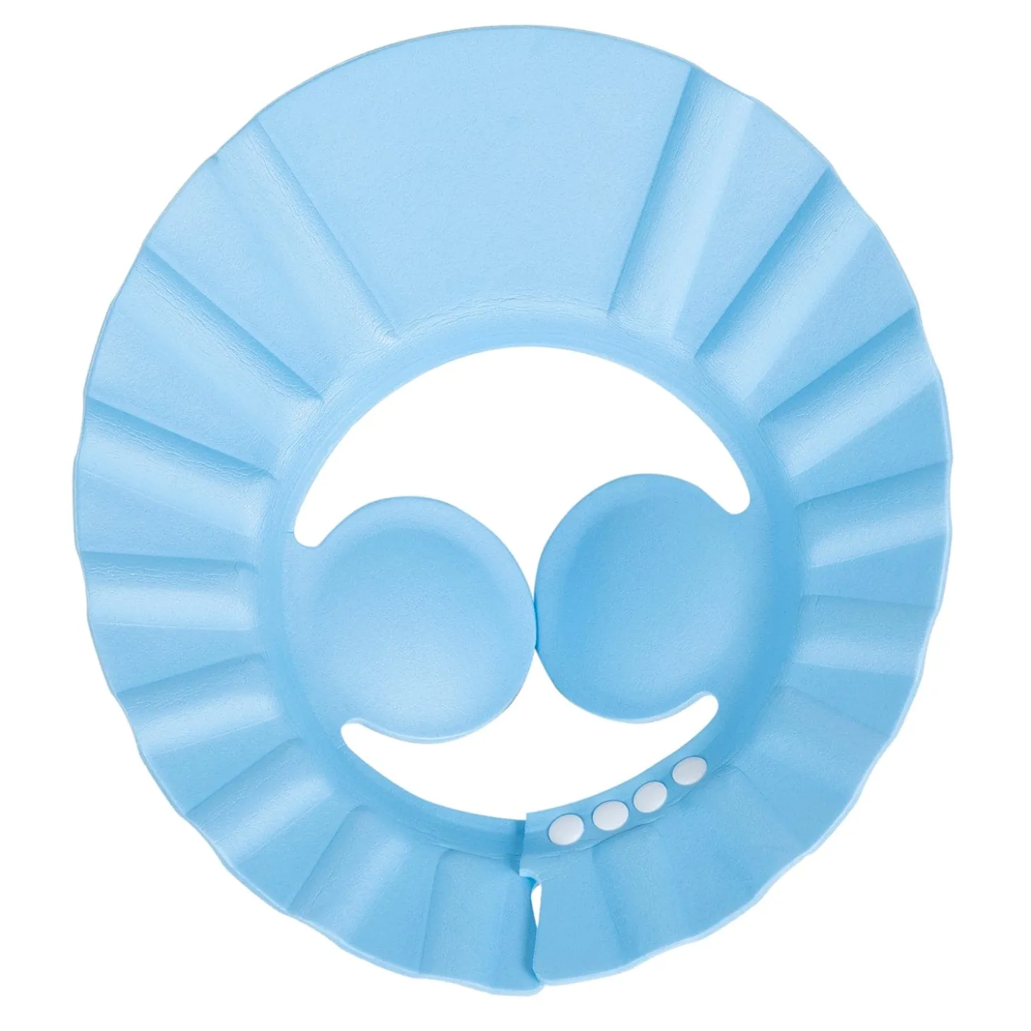 Baby Moo No Tears Safe Adjustable Bathing Shower Cap - Blue