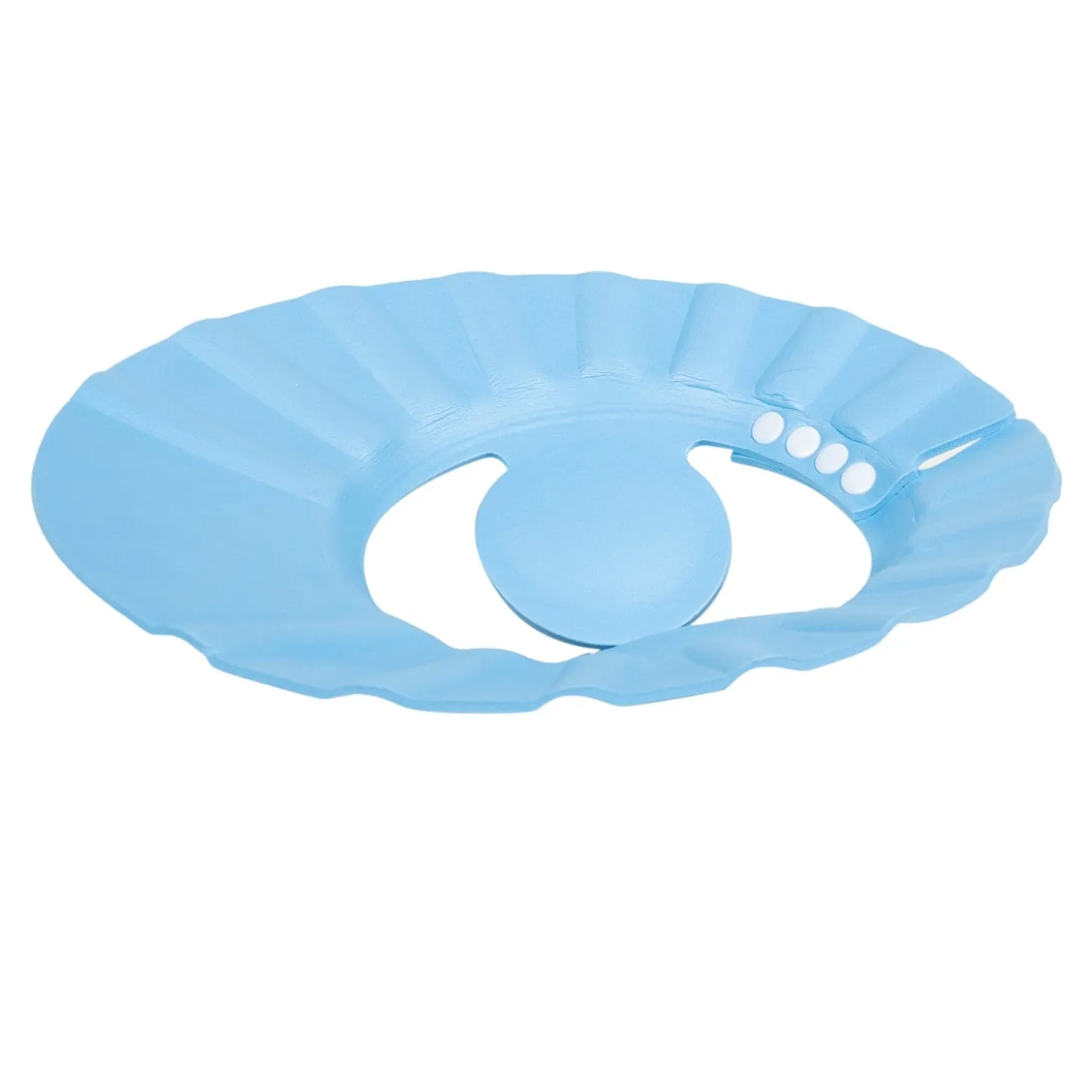 Baby Moo No Tears Safe Adjustable Bathing Shower Cap - Blue