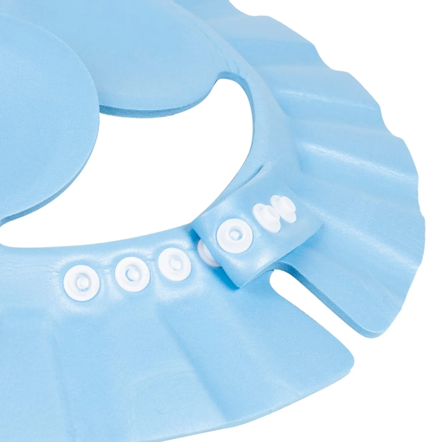 Baby Moo No Tears Safe Adjustable Bathing Shower Cap - Blue