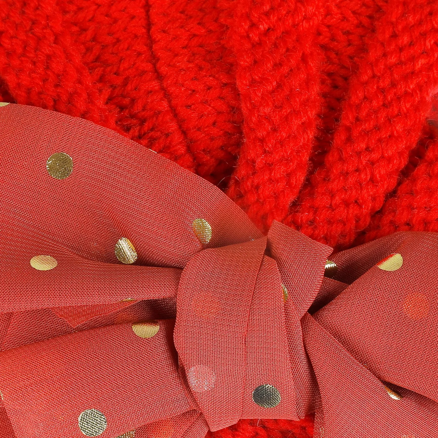 Baby Moo Partywear Sequence Bow 2 Pack Turban Caps - Red And Grey