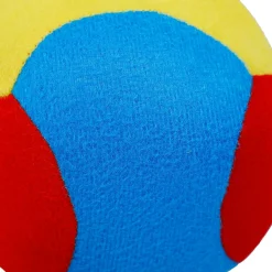Baby Moo Playtime Fun Infant And Toddler Soft Plush Fabric Rattle Ball - Multicolor