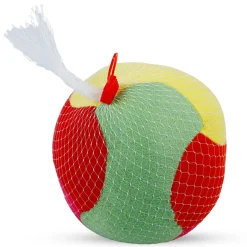 Baby Moo Playtime Fun Infant And Toddler Soft Plush Fabric Rattle Ball - Multicolor