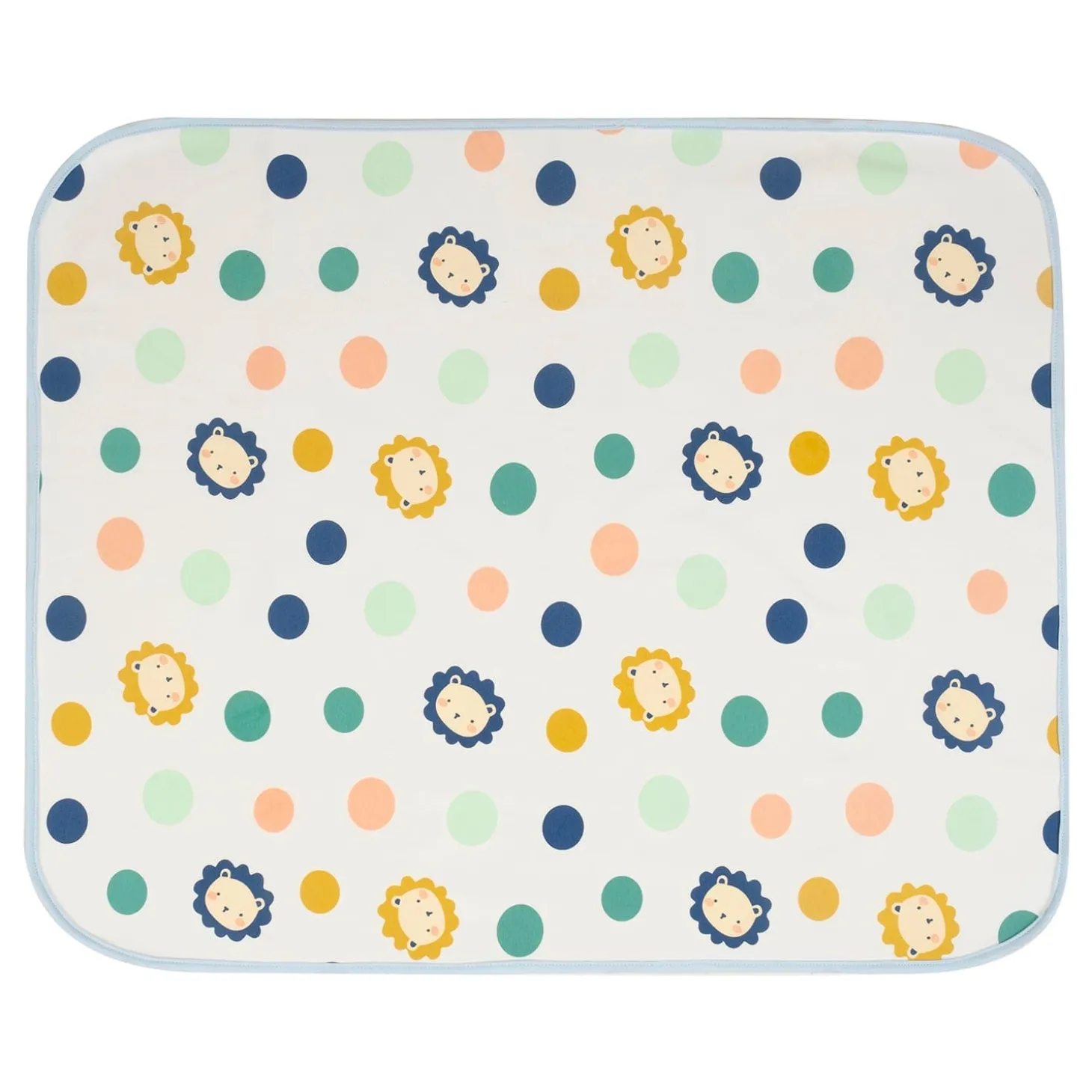 Baby Moo Polka Dots Sweet Dreams Water-resistant Bed Protector - White