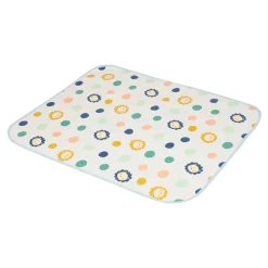 Baby Moo Polka Dots Sweet Dreams Water-resistant Bed Protector - White