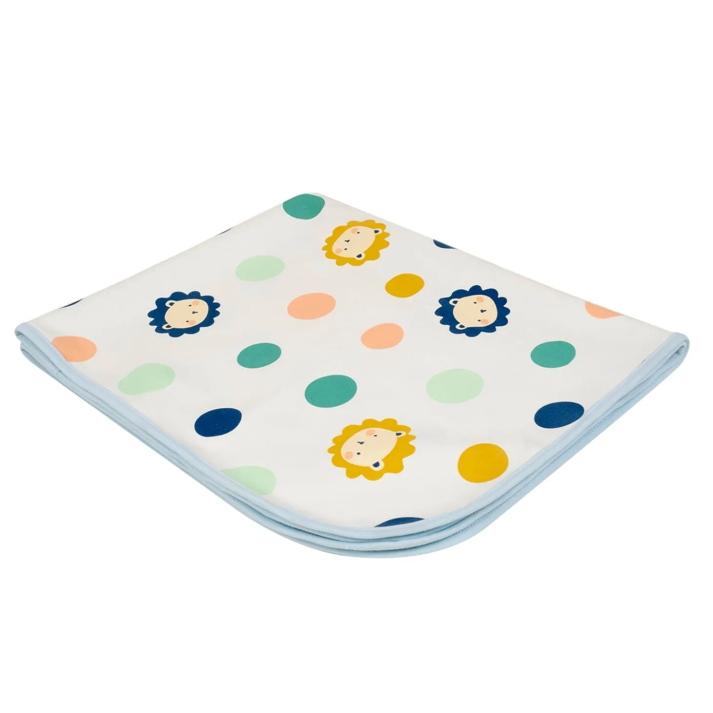Baby Moo Polka Dots Sweet Dreams Water-resistant Bed Protector - White
