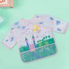 Baby Moo Prettiest Fairy Long Sleeves Waterproof Wear Me Bib - Pink