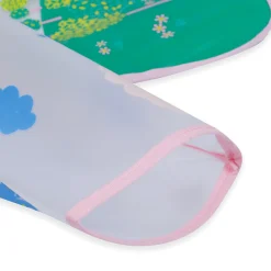 Baby Moo Prettiest Fairy Long Sleeves Waterproof Wear Me Bib - Pink