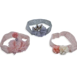 Baby Moo Princess Crown Headband Set of 3 - Pink