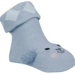 Baby Moo Puppy 3D Anti-Skid Socks Booties Pack of 3 - Grey