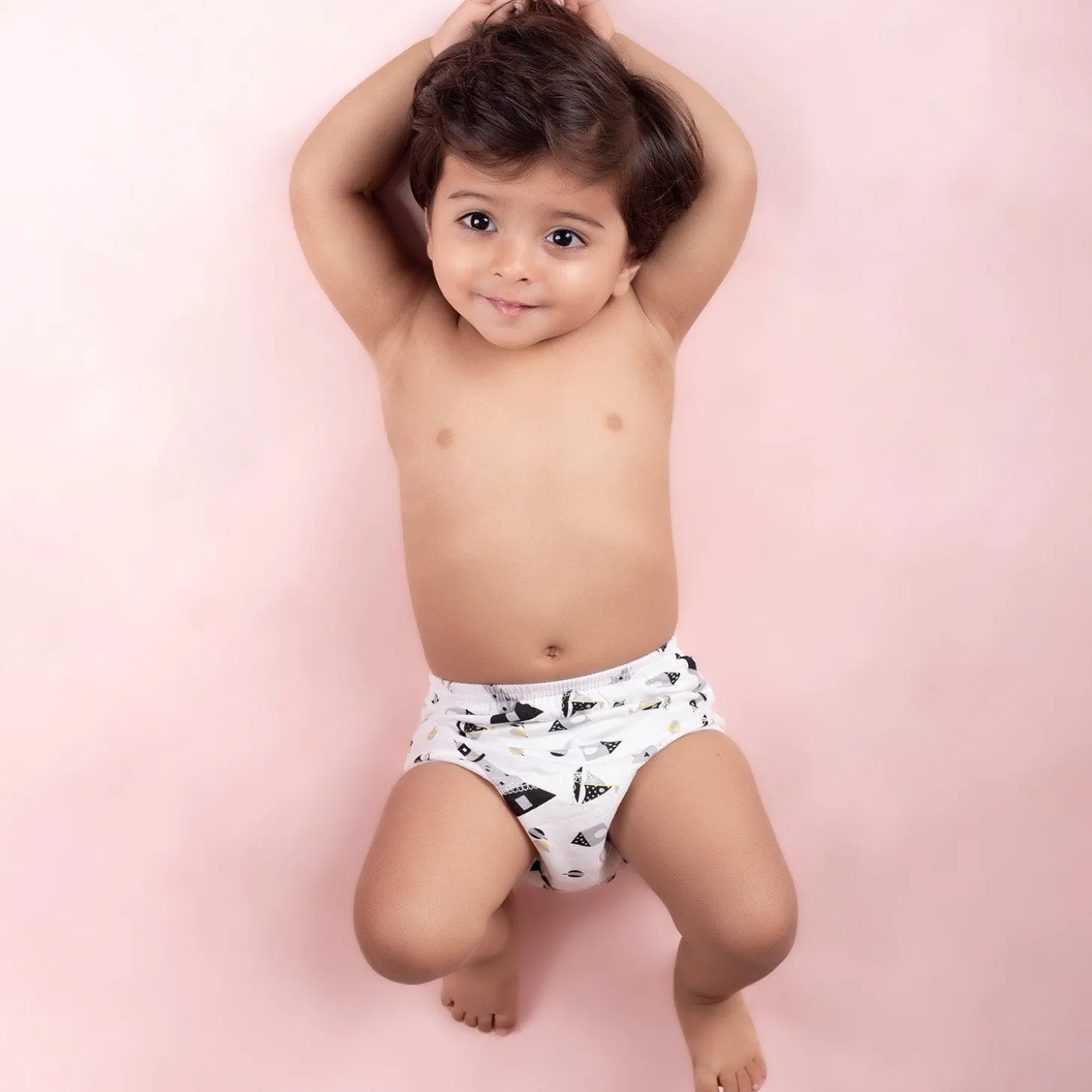 Baby Moo Sailor Captain Reusable Cloth Training Diaper Panty - Multicolour
