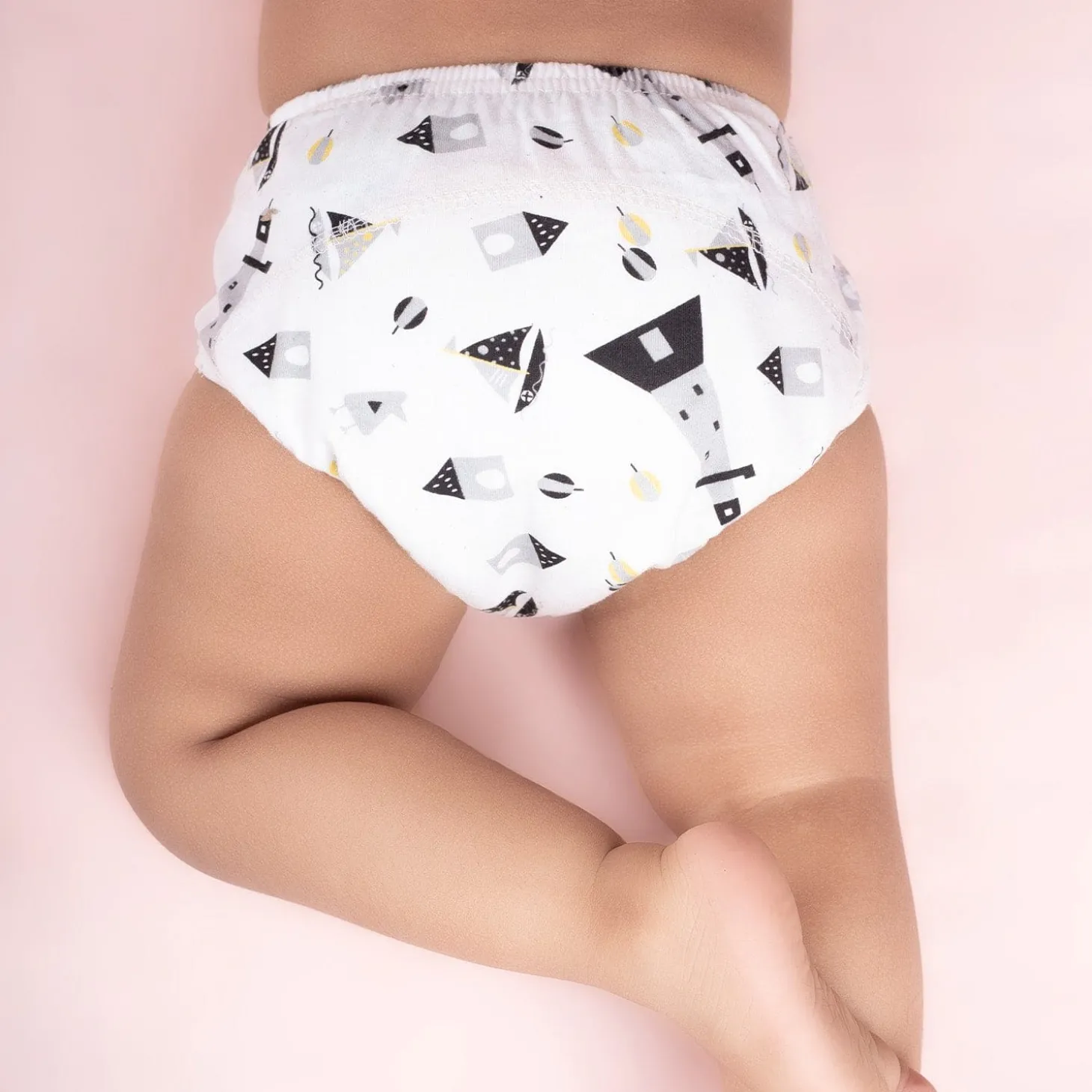 Baby Moo Sailor Captain Reusable Cloth Training Diaper Panty - Multicolour