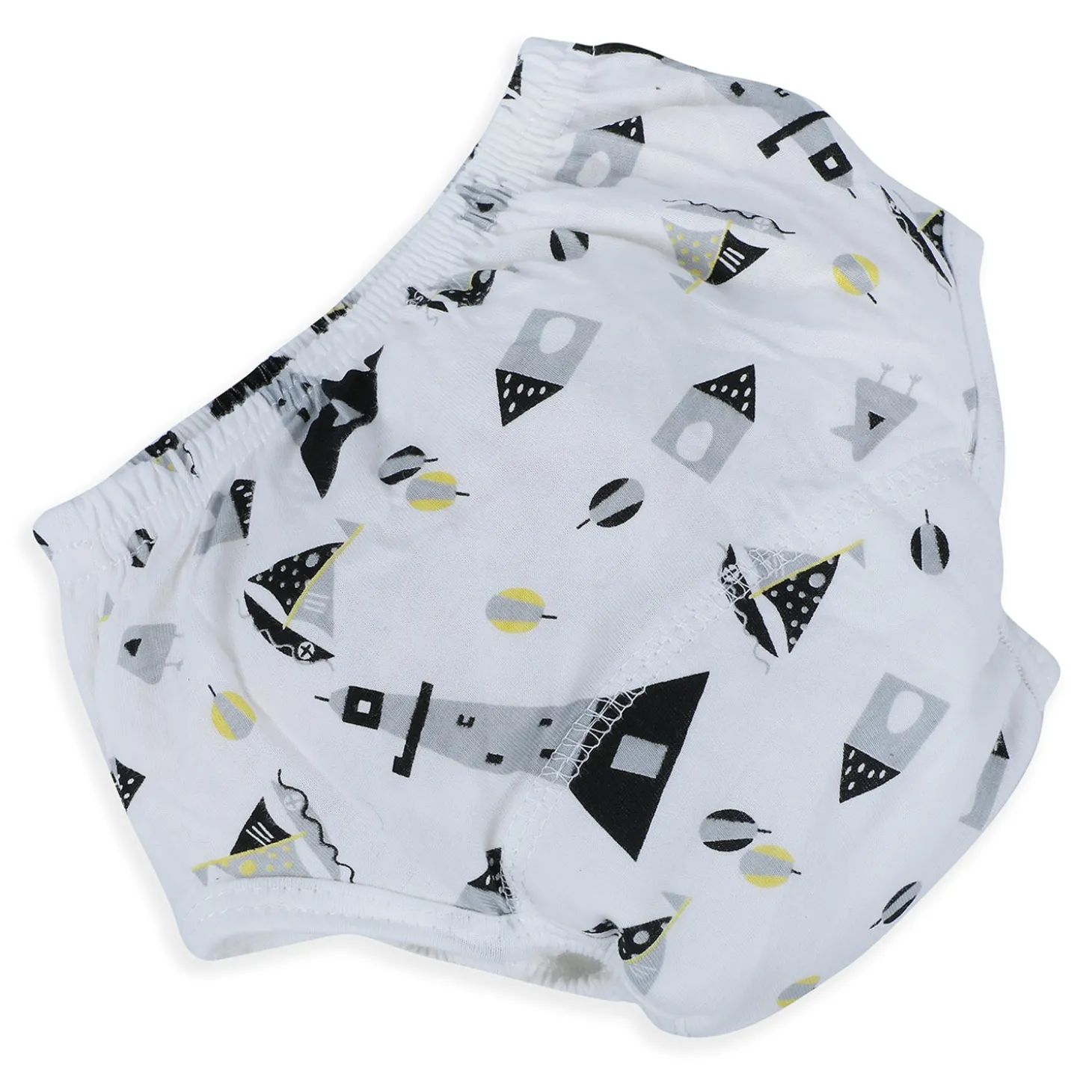 Baby Moo Sailor Captain Reusable Cloth Training Diaper Panty - Multicolour