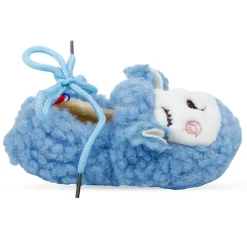 Baby Moo Sheep Warm And Stylish Anti Skid Booties - Blue