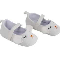 Baby Moo Sleepy Puppy White Booties
