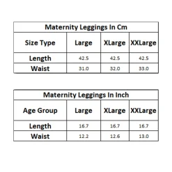 Baby Moo Soft And Comfy Ankle Length Maternity Pant Solid - Black