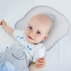 Baby Moo Soft Hypoallergenic Memory Head Pillow - White