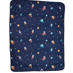 Baby Moo Space All Season Premium Blanket - Blue