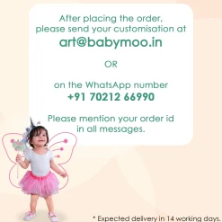 Baby Moo Space Personalised Name Self Adhesive Transparent Embossed Stickers, 3D Labels 20 Pcs Stationery Set for Children - Multicolour