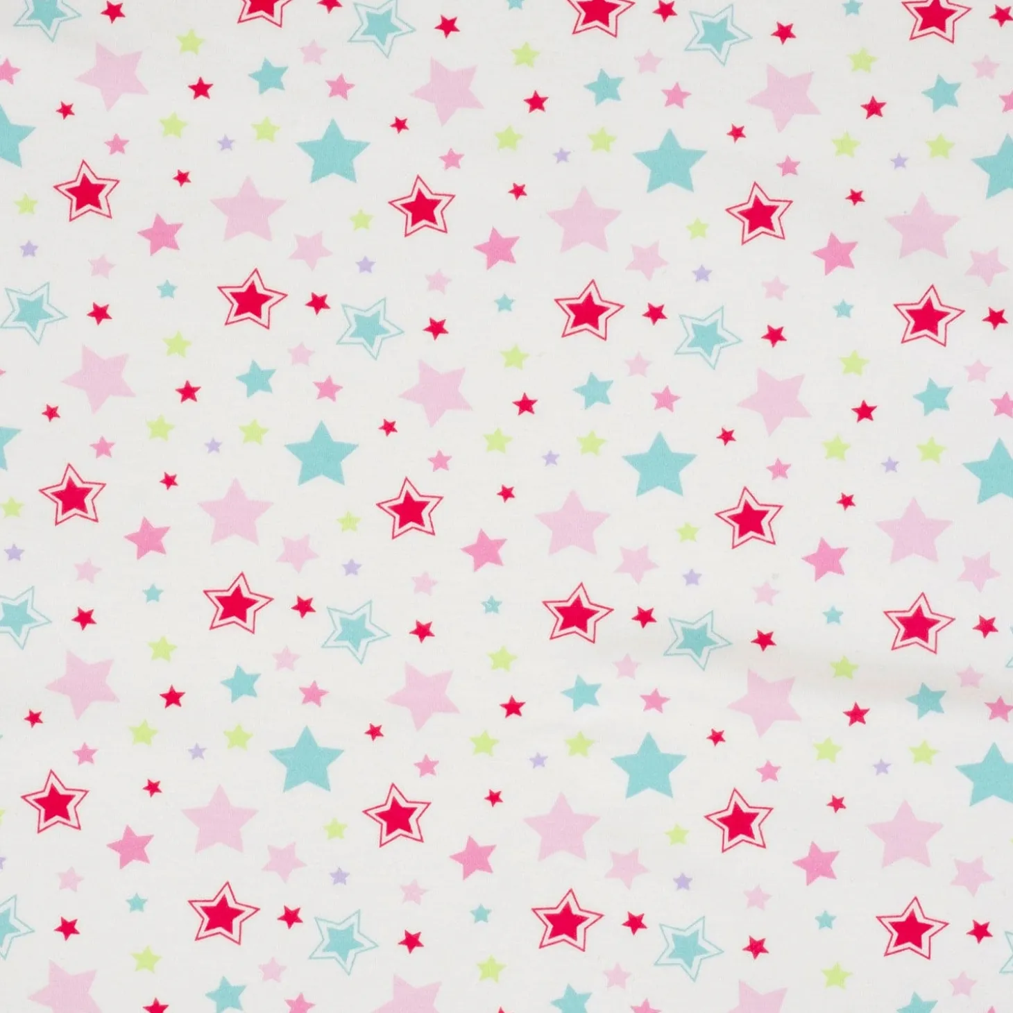 Baby Moo Star Sweet Dreams Water-resistant Bed Protector - White