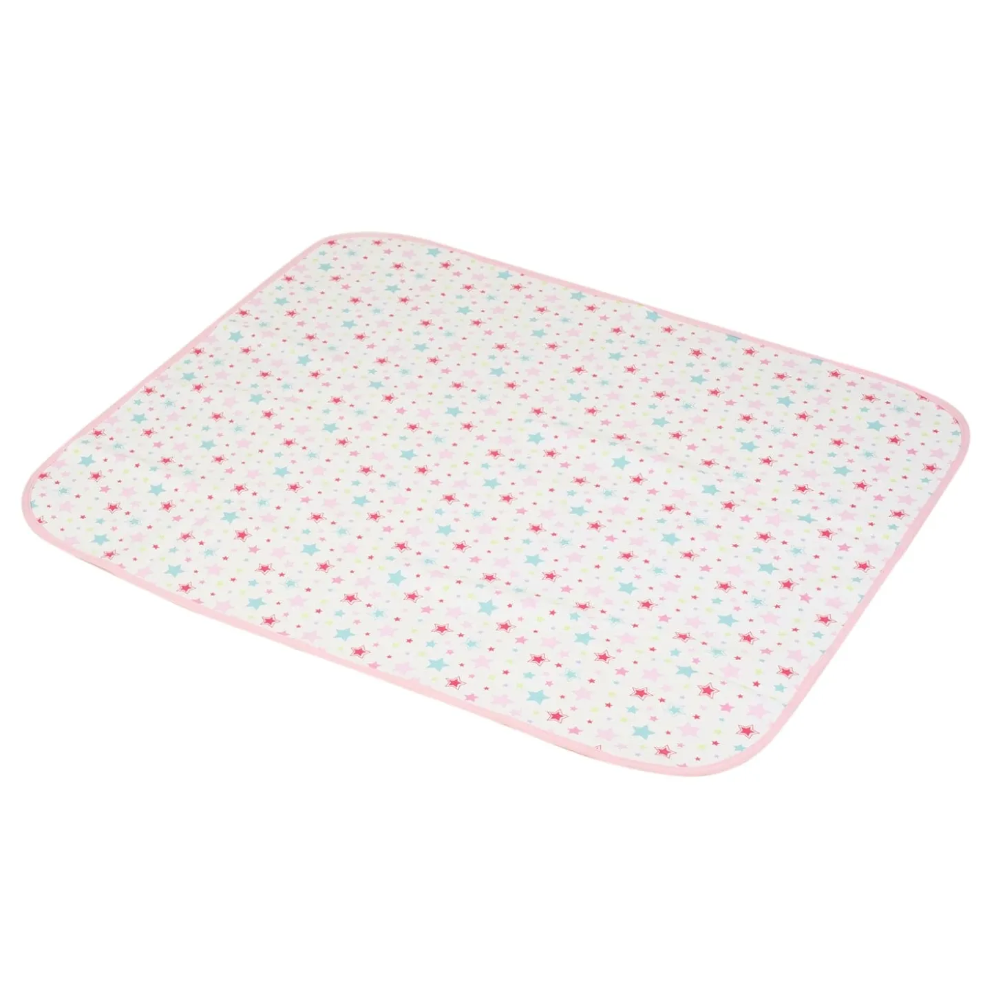 Baby Moo Star Sweet Dreams Water-resistant Bed Protector - White