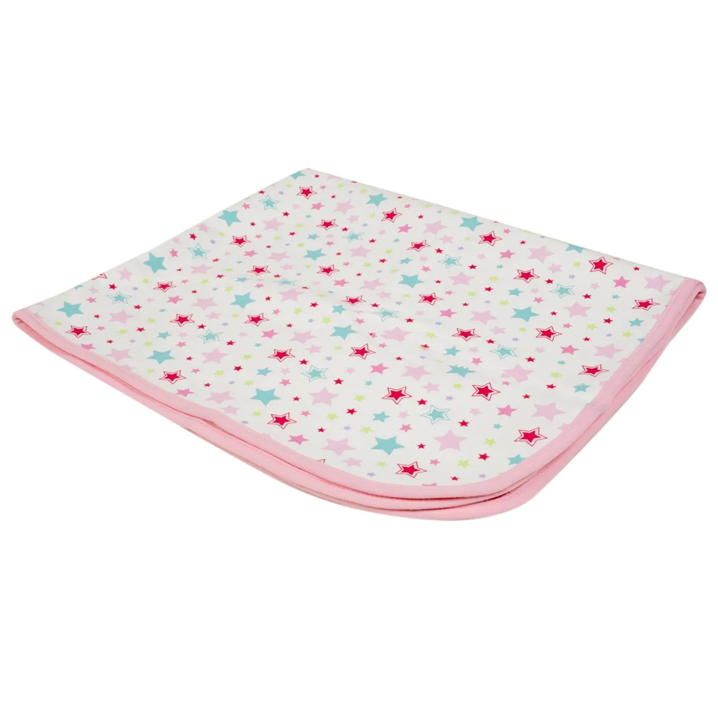 Baby Moo Star Sweet Dreams Water-resistant Bed Protector - White