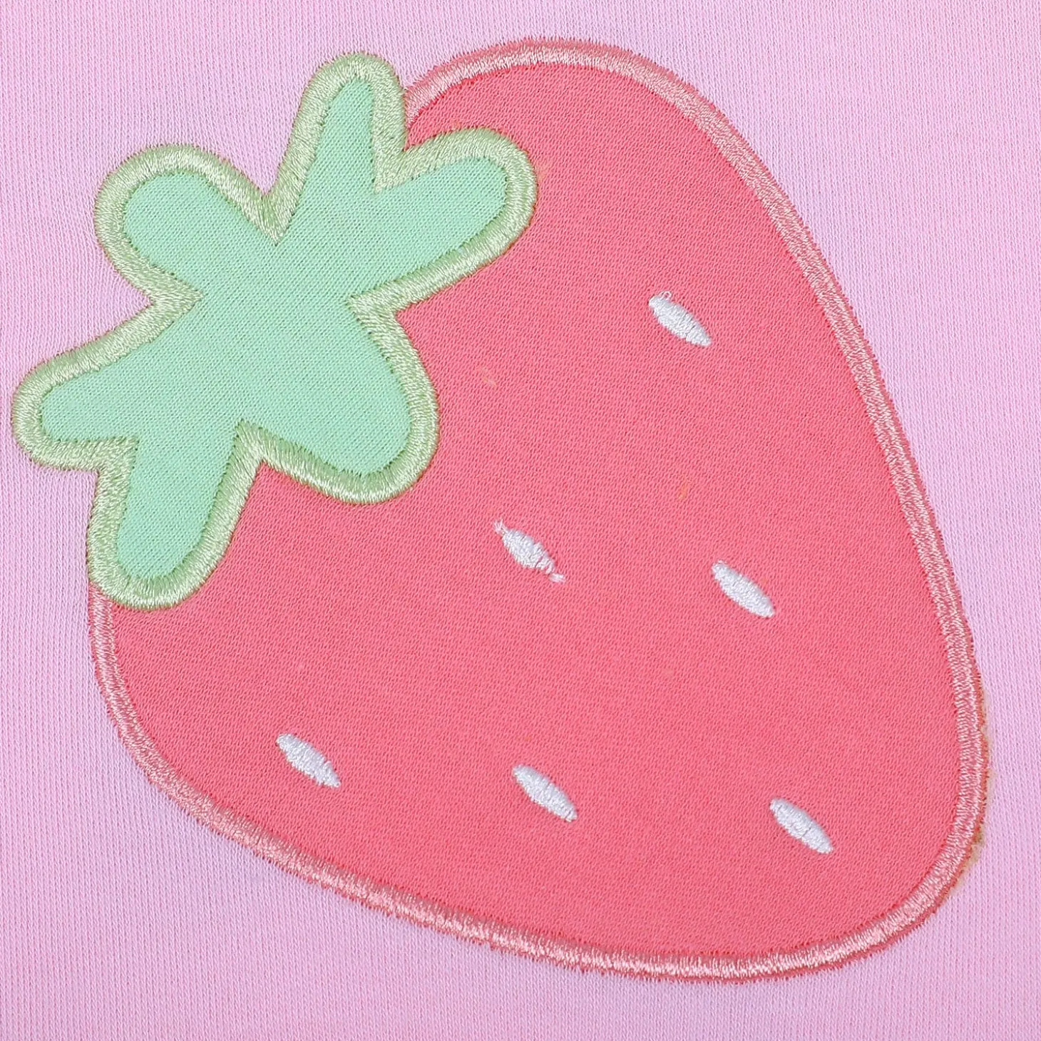 Baby Moo Strawberry Watermelon Soft Reversible Wrapper - Pink