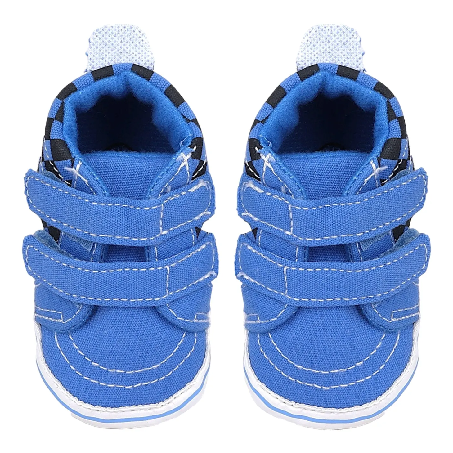 Baby Moo Stylish Casual Velcro Straps Anti-Skid Sneakers - Blue