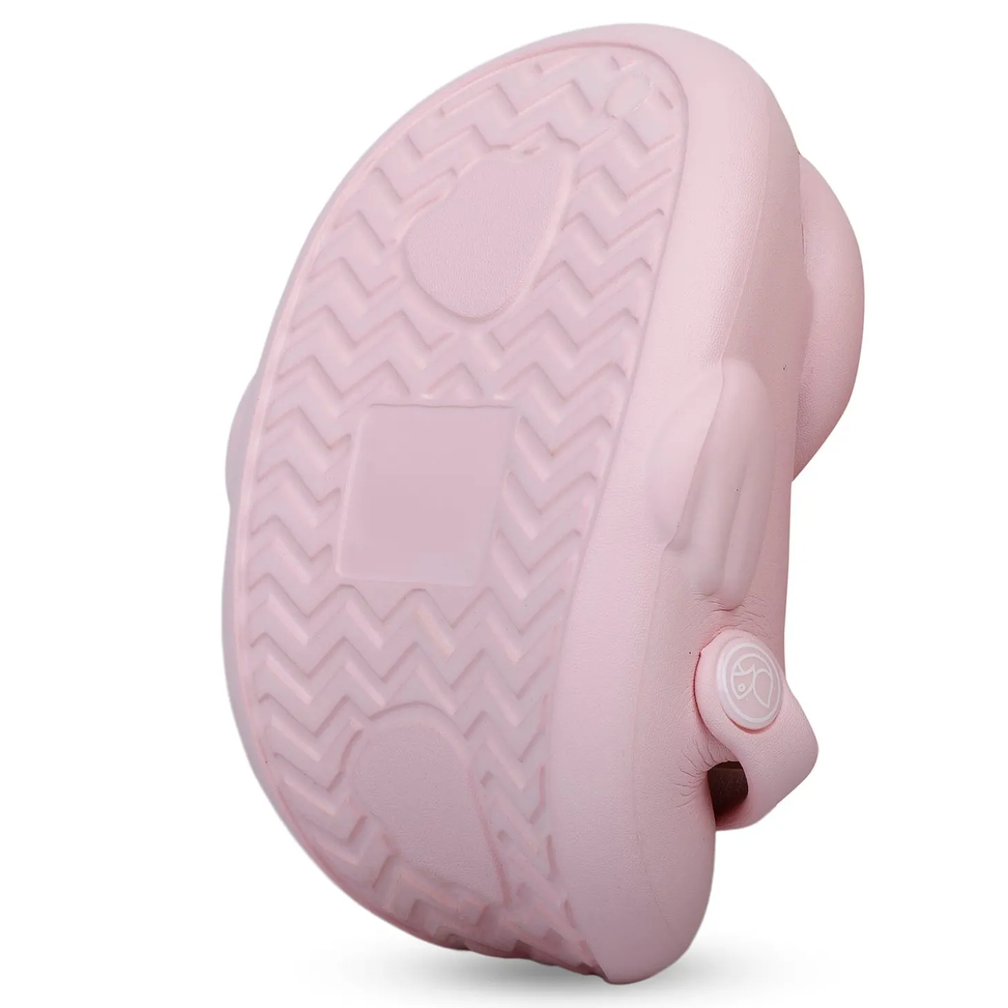 Baby Moo Swimming Duck Waterproof Anti-Skid Sling Back Clogs - Pink