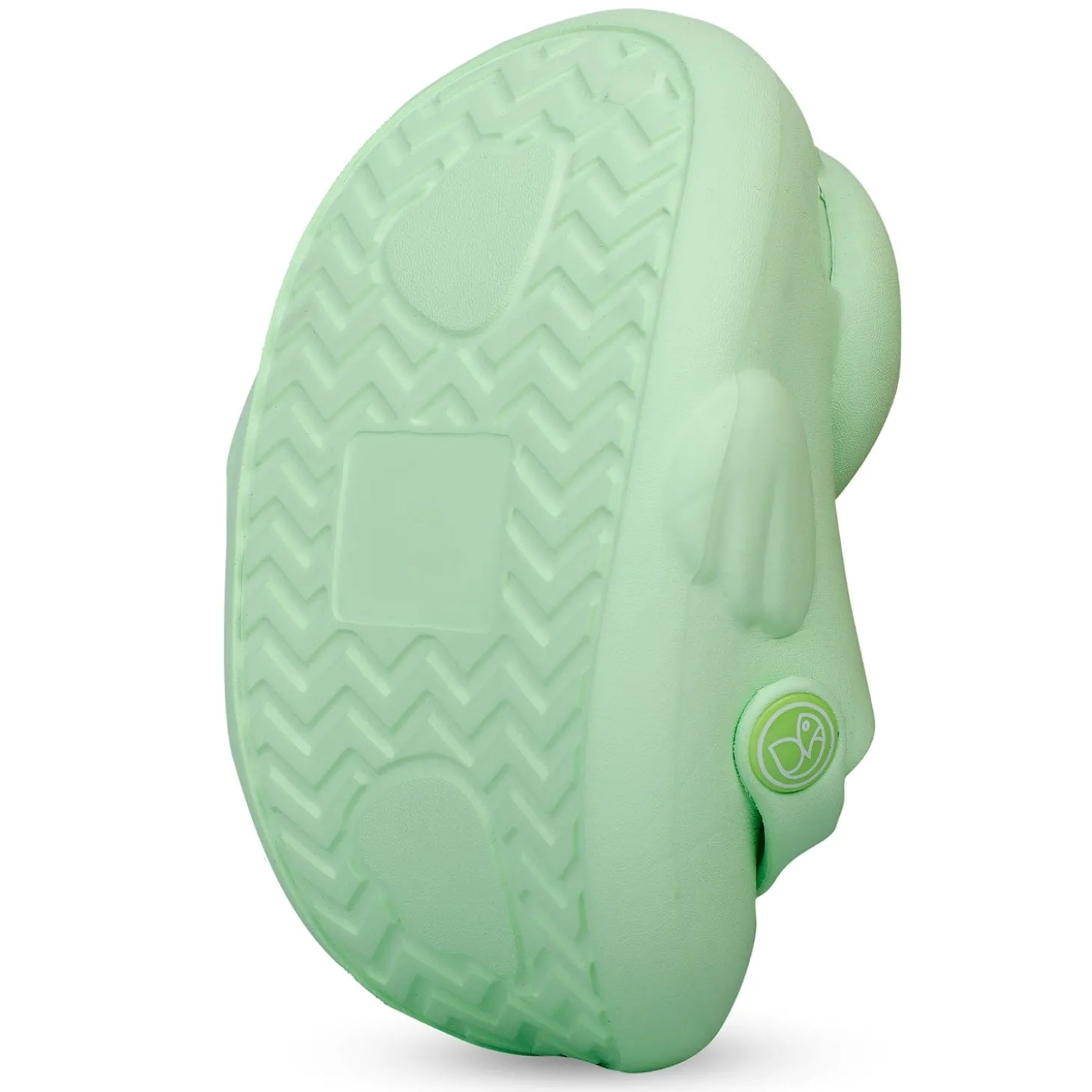 Baby Moo Swimming Duck Waterproof Anti-Skid Sling Back Clogs - Green