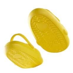 Baby Moo Swimming Duck Waterproof Anti-Skid Sling Back Clogs - Yellow