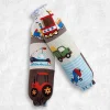 Baby Moo Truck And Car 2 Pcs Velvet Large Bolster Set - Multicolour