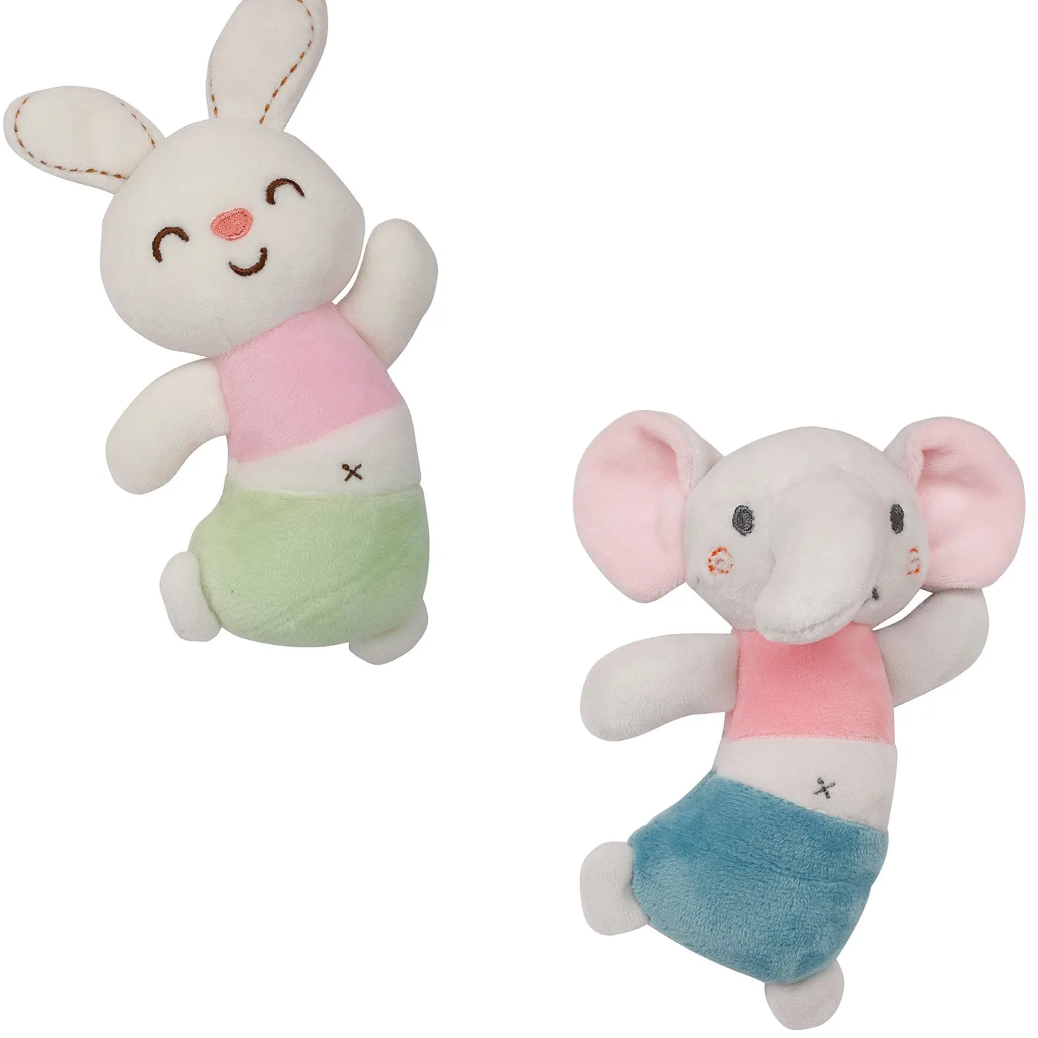 Baby Moo Twin Baby Girl Gift Hamper Pink 10 Pcs - 0-9M Sizes Available