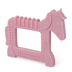 Baby Moo Unicorn Soothing Silicon Teether BPA And Toxin Free - Pink