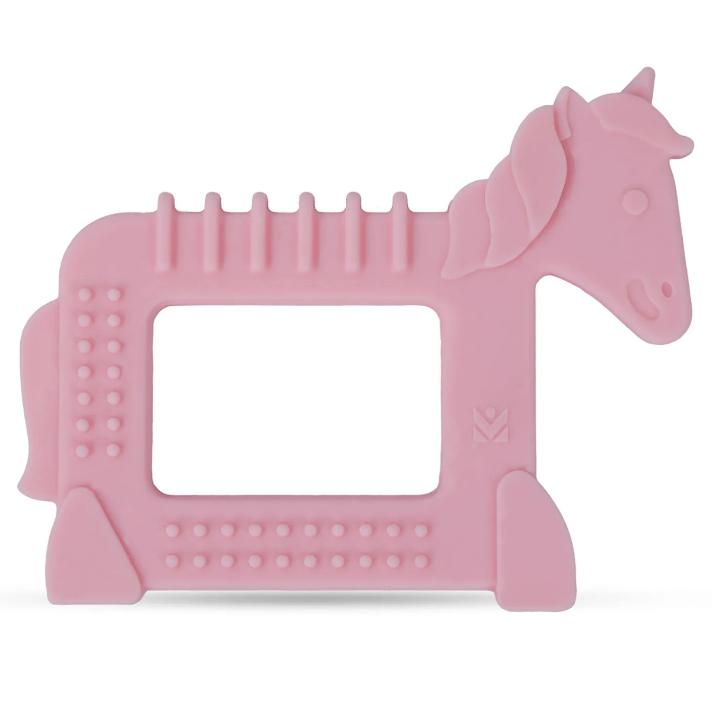 Baby Moo Unicorn Soothing Silicon Teether BPA And Toxin Free - Pink