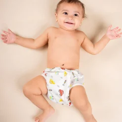 Baby Moo Vehicle Reusable Cloth Training Diaper Panty - Multicolour