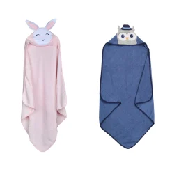 Baby Moo Welcome Baby Twins 11 Pcs Luxury Gift Hamper For Girl And Boy Pink And Blue - 0-9M Sizes Available