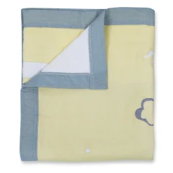 Baby Moo Wild Tiger All Season Medium Muslin Blanket - Yellow