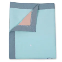 Baby Moo Wild Tiger All Season Medium Muslin Blanket - Mint Green