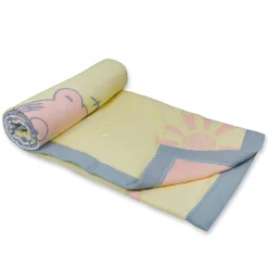 Baby Moo Wild Tiger All Season Medium Muslin Blanket - Yellow