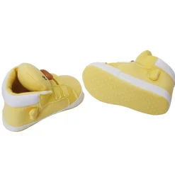 Baby Moo Yellow Ducklings Velcro Casual Booties