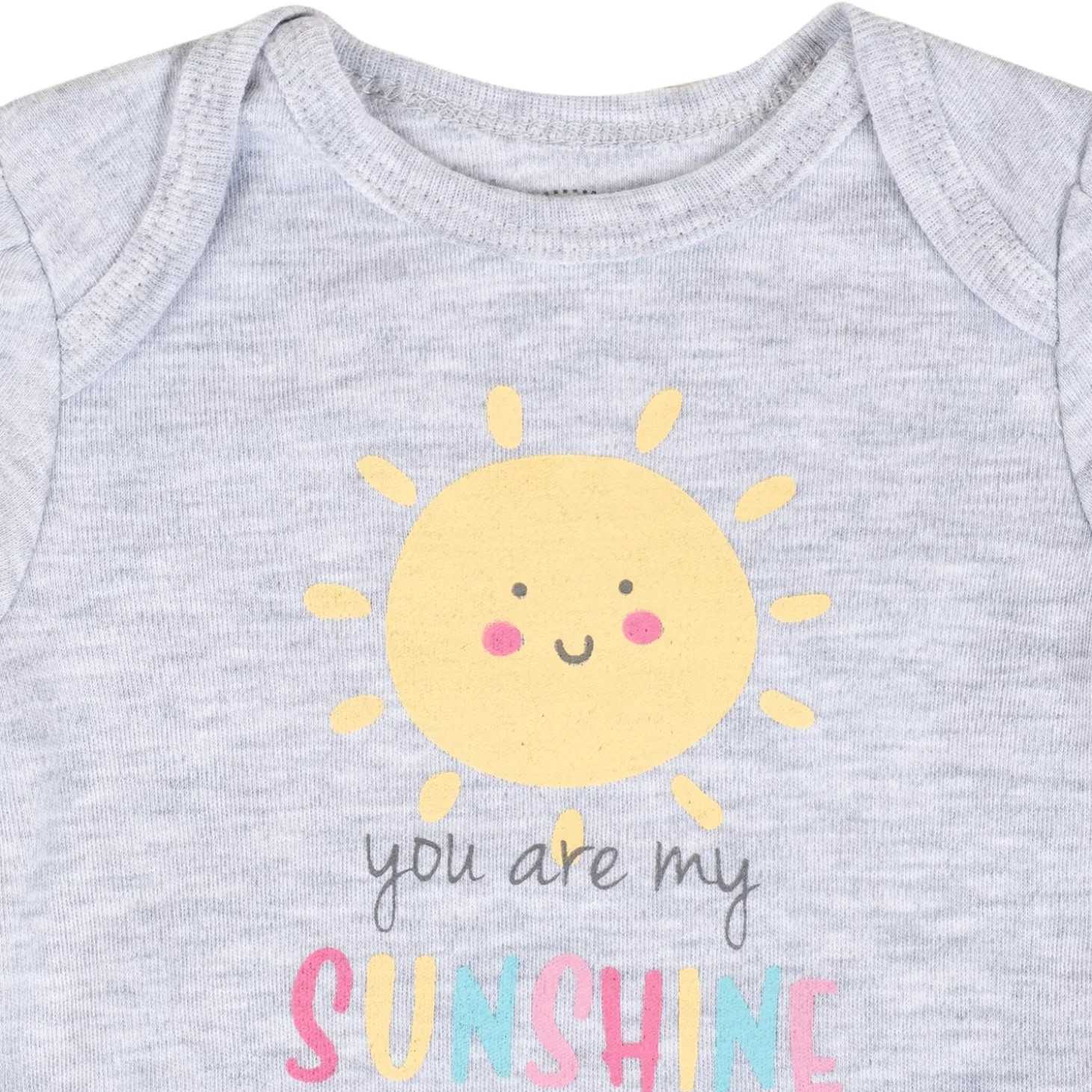 Baby Moo You Are My Sunshine Gift Set 3 Piece With Bodysuit, Tutu Skirt And Headband - Grey, Blue
