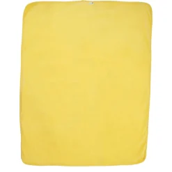 Baby Moo Zebra in Pram All Season Premium Blanket - Yellow