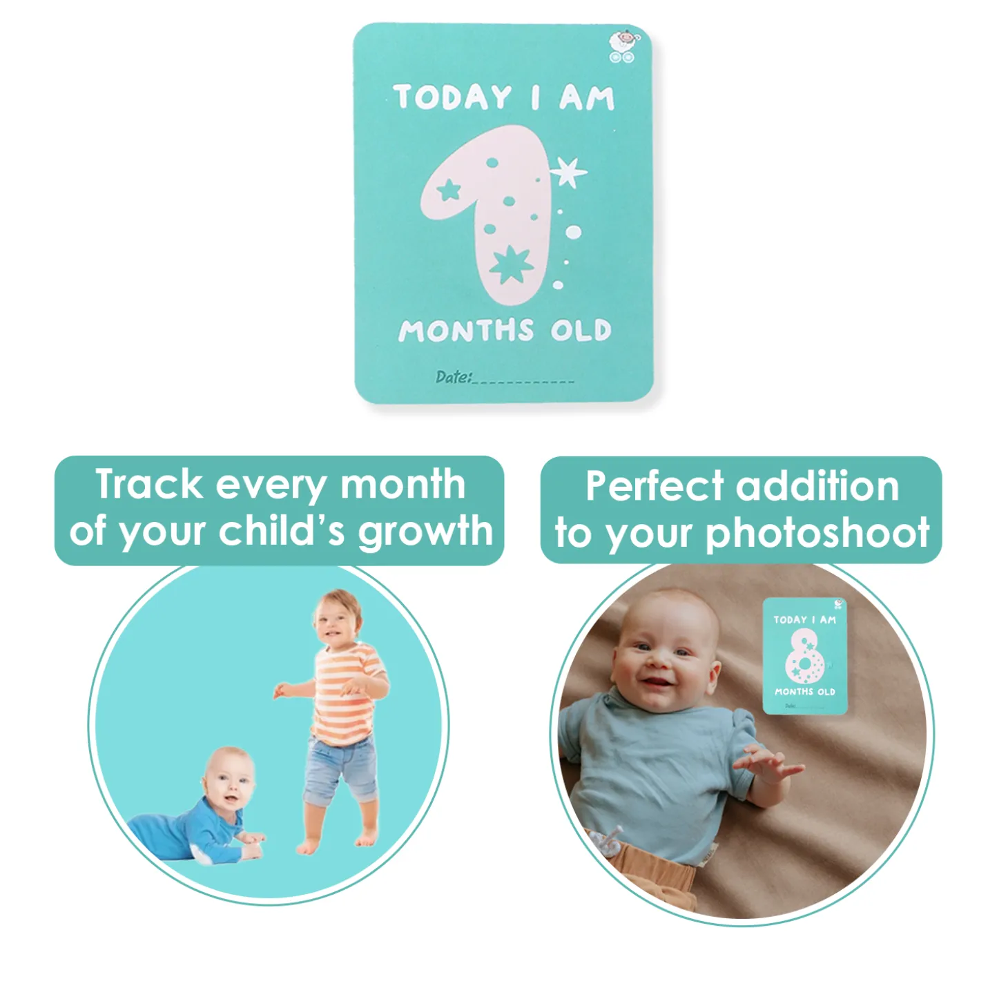 Baby MooMents First Year Milestone Cards
