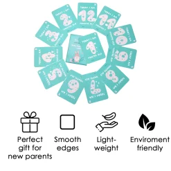 Baby MooMents First Year Milestone Cards