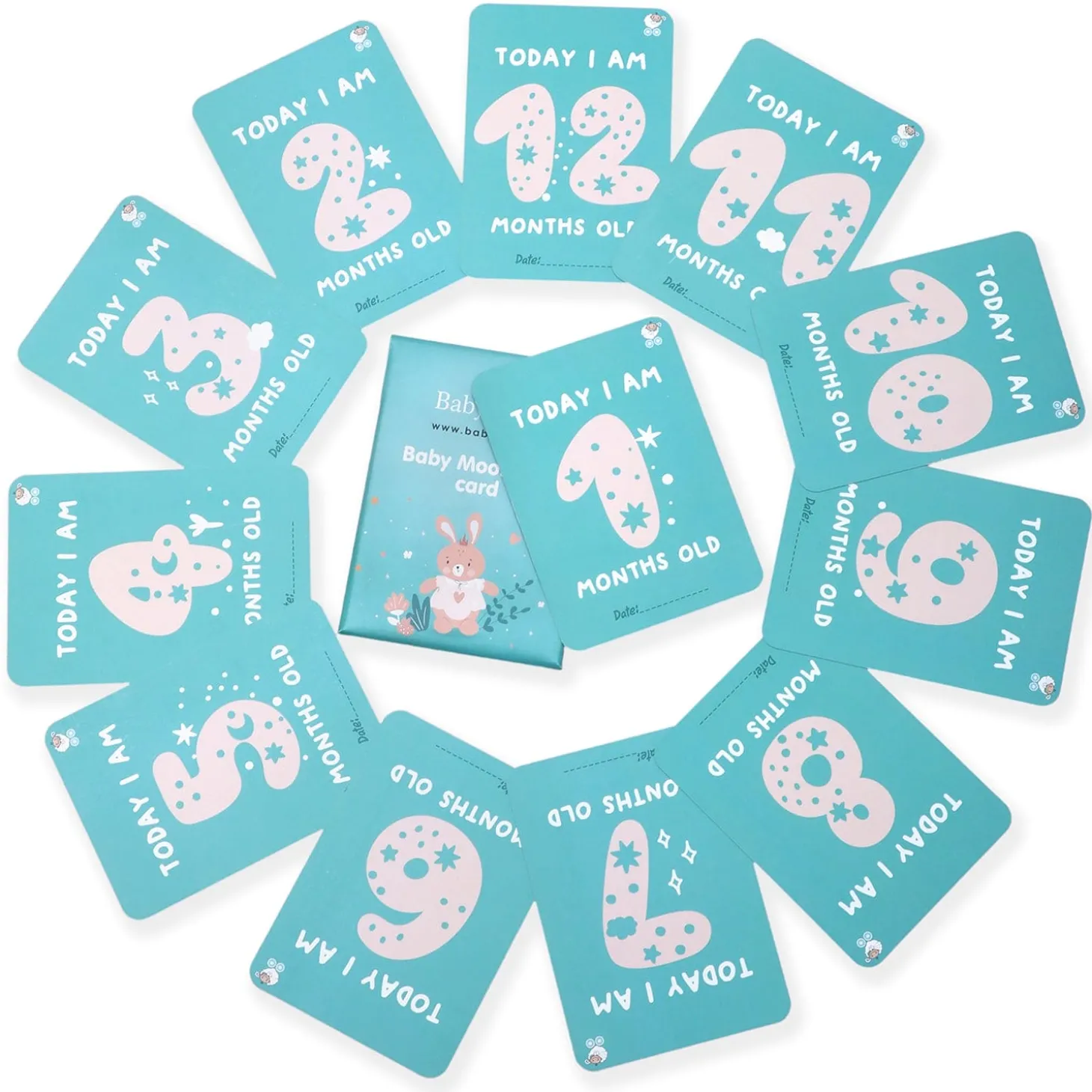Baby MooMents First Year Milestone Cards