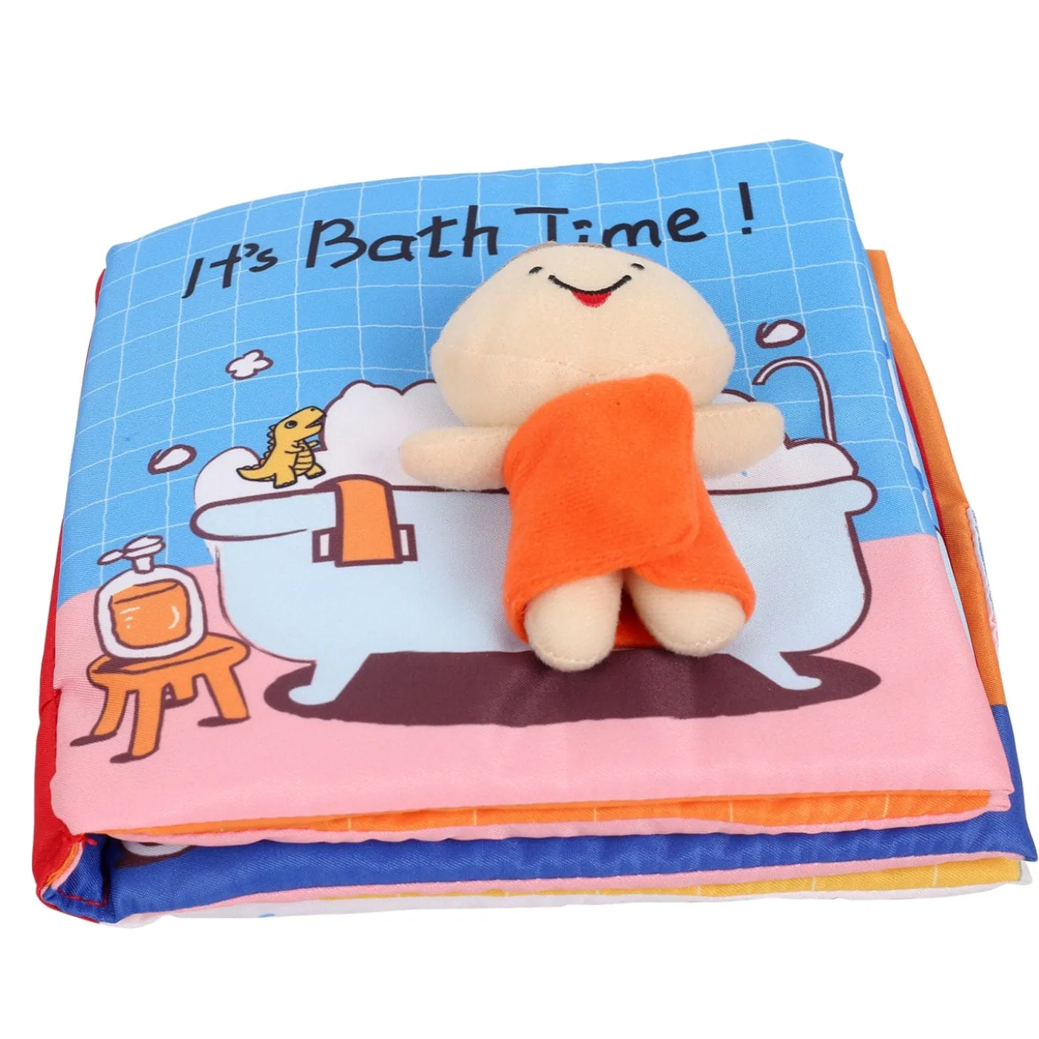 Bath Time Multicolour Activity Cloth Book